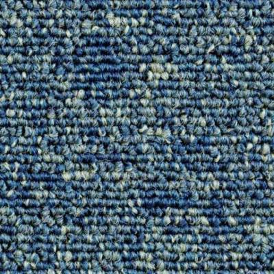 Europa Loop Carpet Tiles - Glacier Blue