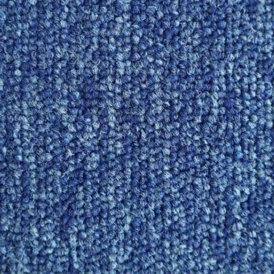 Europa Loop Carpet Tiles - Mediterranean Blue