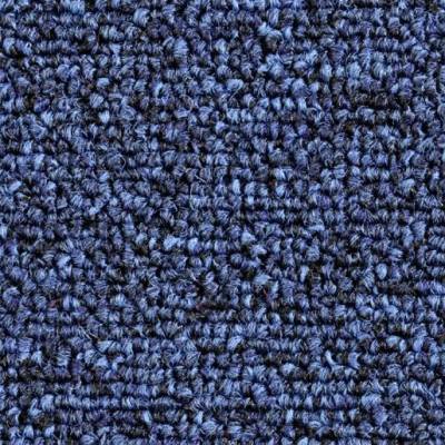 Europa Loop Carpet Tiles - Midnight Blue