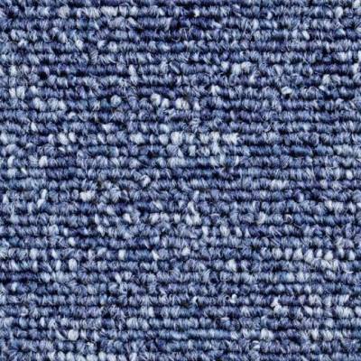 Europa Loop Carpet Tiles - Ocean Blue