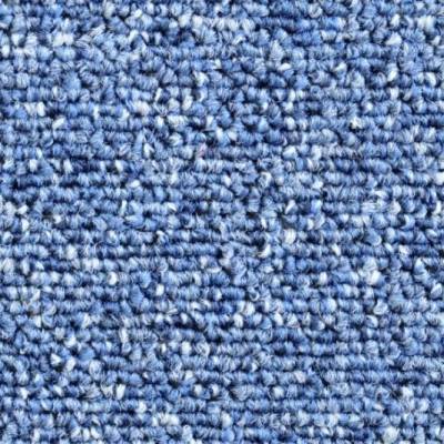 Europa Loop Carpet Tiles - Sky Blue