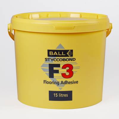 F Ball & Co F3 Carpet Adhesive 15ltr
