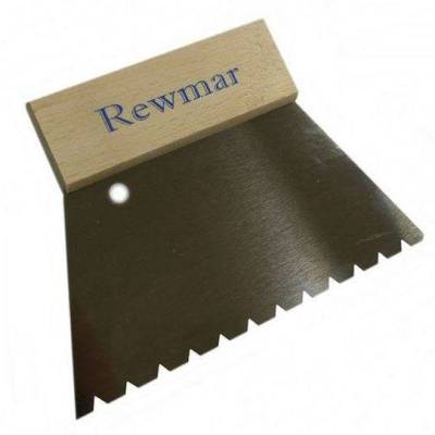 Rewmar 6mm Notched Wood Floor Trowel