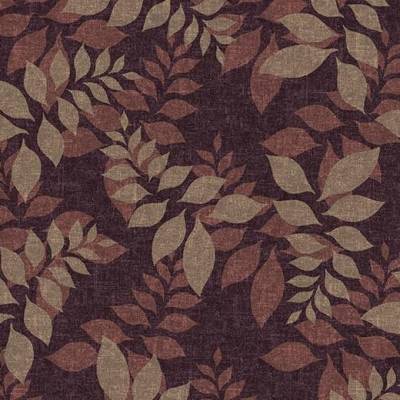 Flotex Vision Floral (2m wide) - Autumn Mulberry