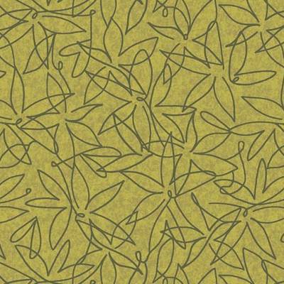 Flotex Vision Floral (2m wide) - Field Lime