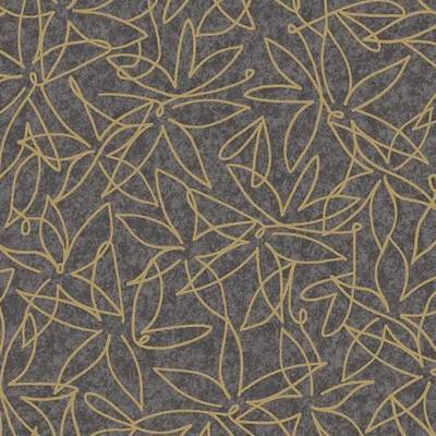 Flotex Vision Floral (2m wide) - Field Smoke