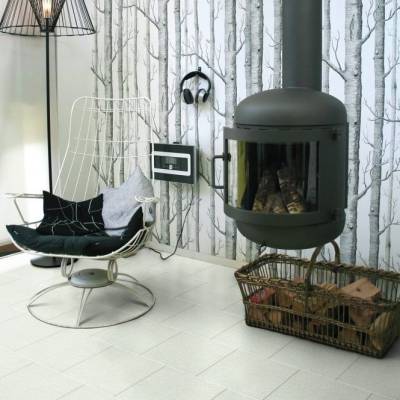 Luvanto Design Sparkle Tiles (305mm x 305mm) - White Sparkle