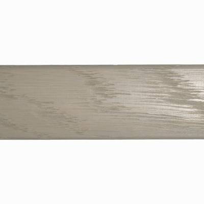 Parallel Solid Oak Trims - End Profile (990mm Long) - Blanchon Lt. Grey