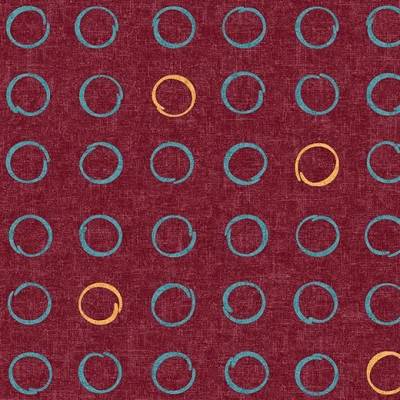 Flotex Vision Shape (2m wide) - Spin Cranberry