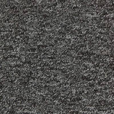 JHS Sprint Plain & Stripe Commercial Carpet Tiles - Charcoal