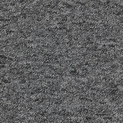 JHS Sprint Plain & Stripe Commercial Carpet Tiles - Shaddow