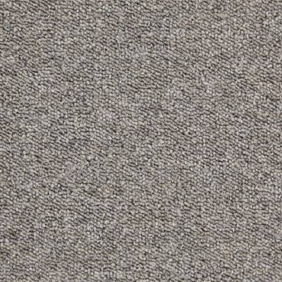 JHS Sprint Plain & Stripe Commercial Carpet Tiles - Cloud