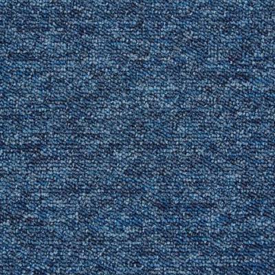 JHS Sprint Plain & Stripe Commercial Carpet Tiles - Peacock