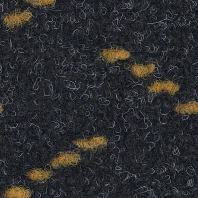 Rawson Laser Light Heavy Duty Carpet Tiles - Black & Orange