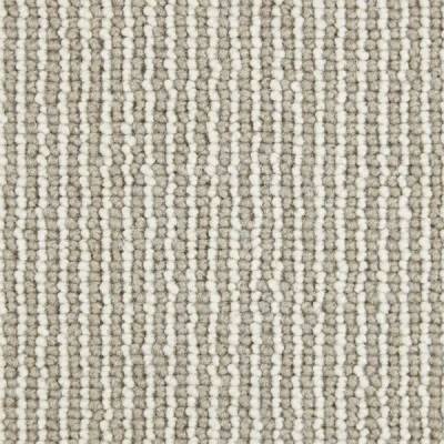 Kingsmead Artistry Loop Stripe Wool Blend Carpet - Dunmore Cream