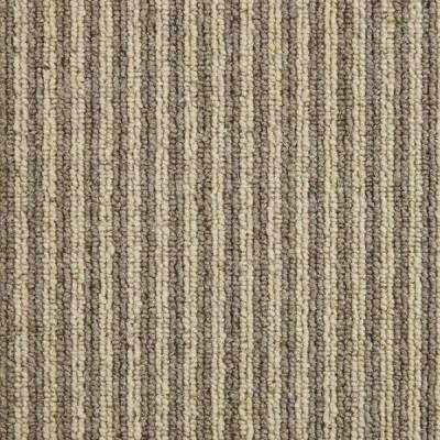 Kingsmead Mineral Pure Wool Carpet - Stripe Iron