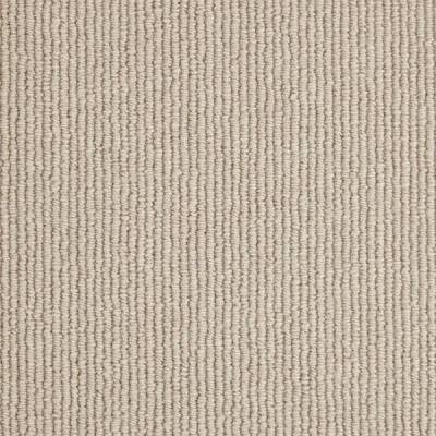 Kingsmead Natural Rib Pure Wool Loop Pile Carpet