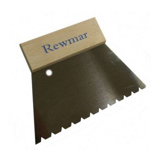 Rewmar 6mm Notched Wood Floor Trowel
