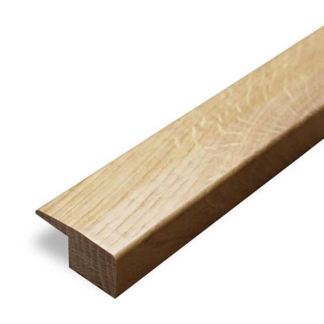 Solid Oak 19mm L-Section Premium Quality (2.30m Long)