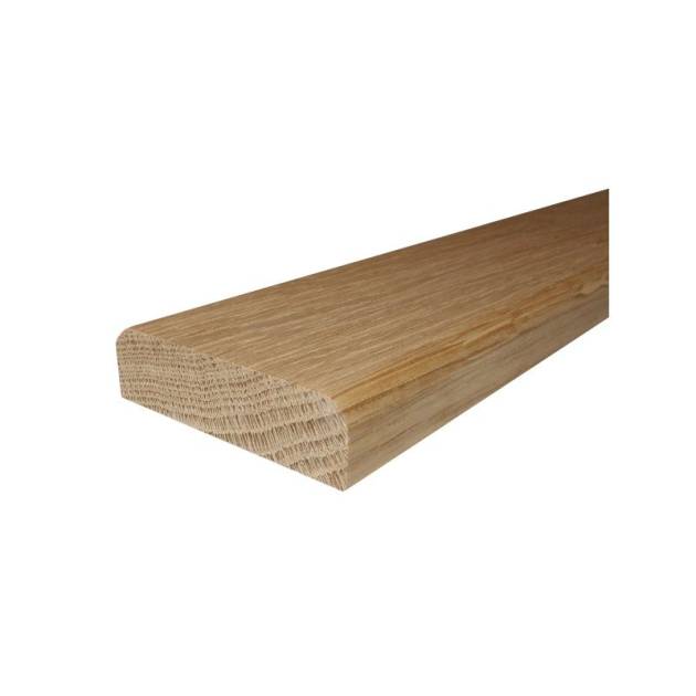 Solid Oak Double Bevelled Threshold (2.30m Long)