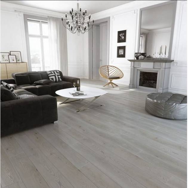 Furlong Flooring Silver Grey Stained Brushed & Oiled