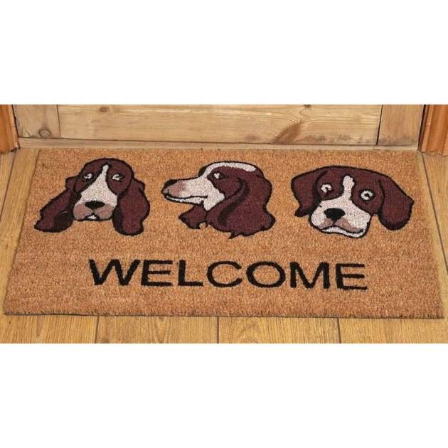 Dandy Welcome Dog Coir Mat (40cm x 70cm)