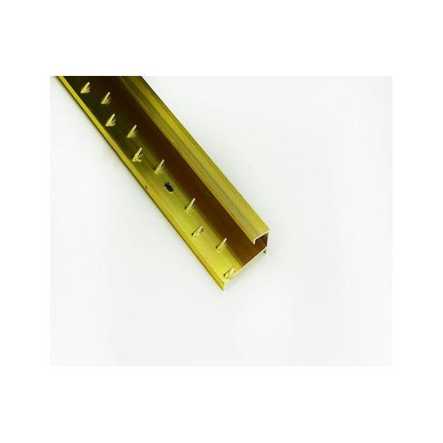 Square Edge Door Bar - Gold (900mm Long)