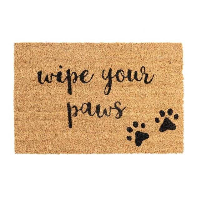 Wipe Your Paws Natural Coir Door Mat SPECIAL OFFER