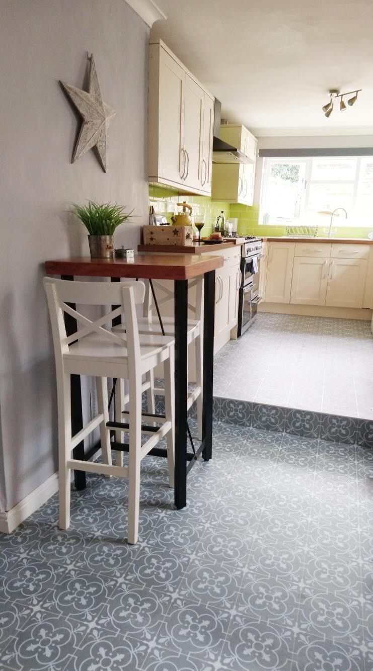 Coventry Victorian Tile Vinyl 66 OFF