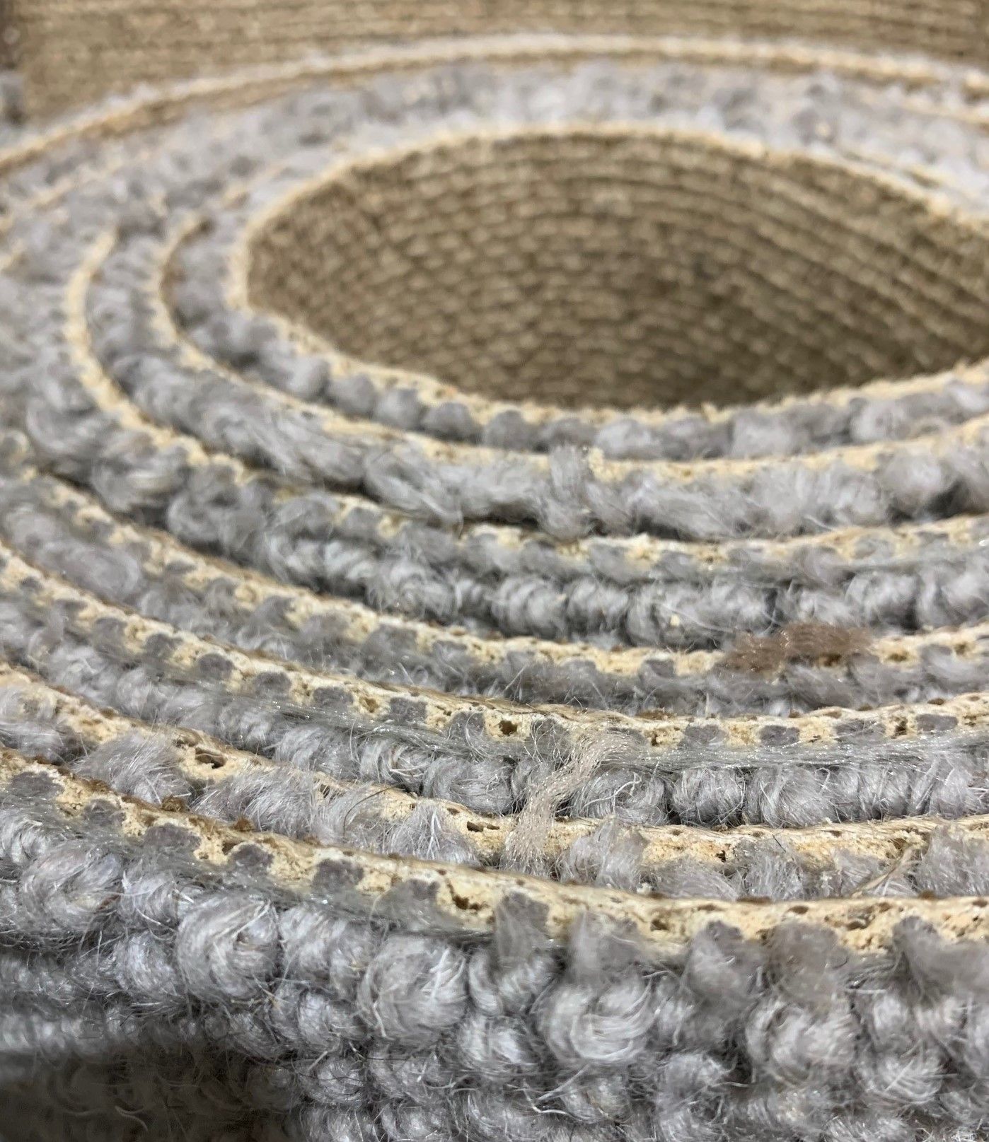 Pure Wool Loop Remnant half price Now £49